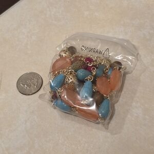 Elegant Multicolor Beaded Necklace